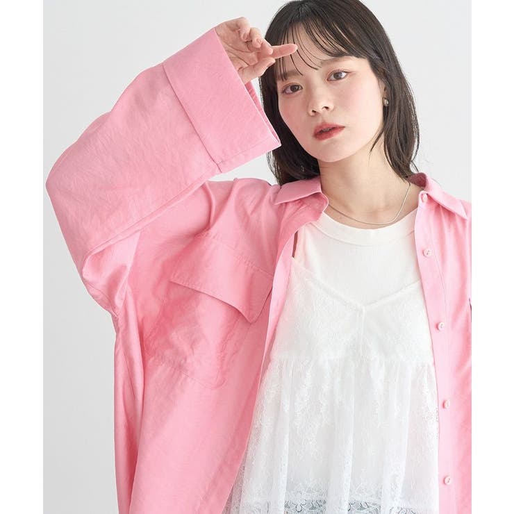 Wポケットシャツ | earth music&ecology  | 詳細画像1 