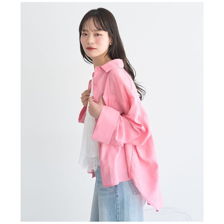 Wポケットシャツ | earth music&ecology  | 詳細画像3 