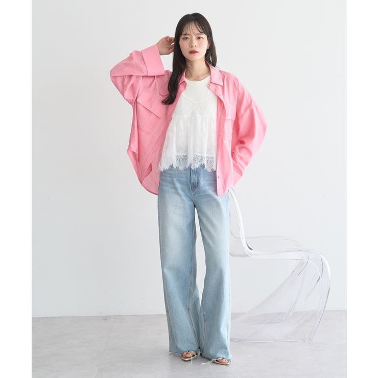 Wポケットシャツ | earth music&ecology  | 詳細画像5 