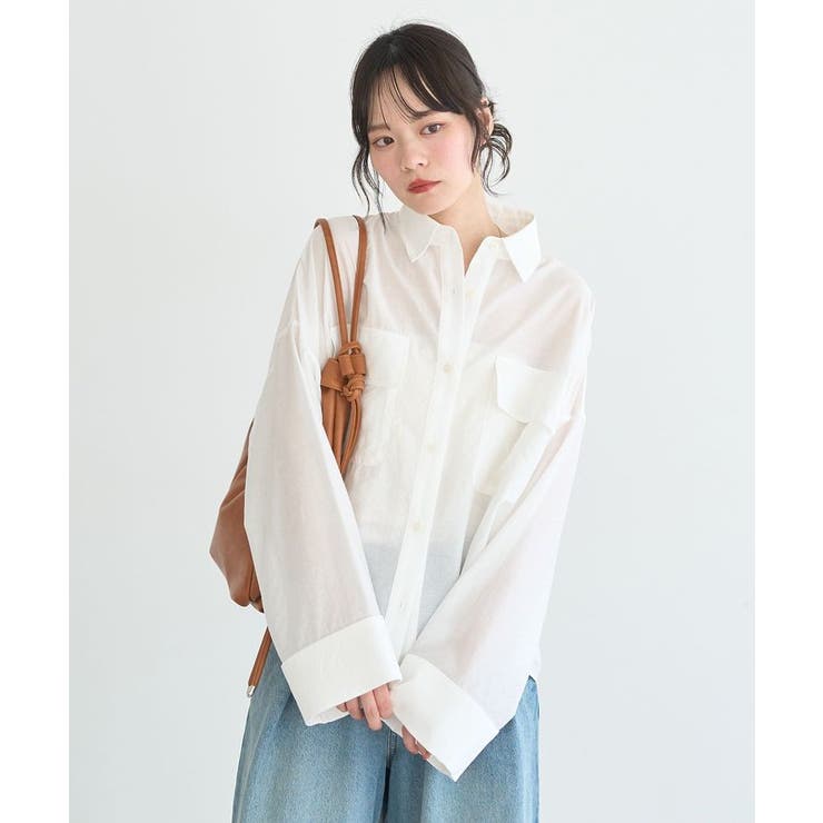 Wポケットシャツ | earth music&ecology  | 詳細画像9 