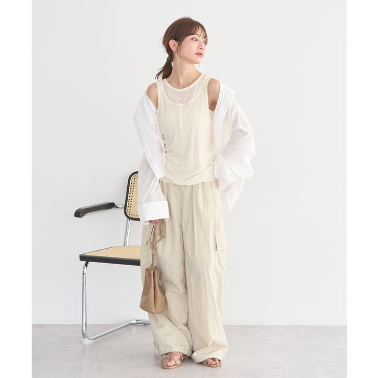 Wポケットシャツ | earth music&ecology  | 詳細画像20 