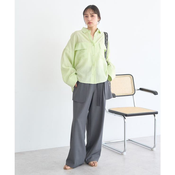 Wポケットシャツ | earth music&ecology  | 詳細画像24 