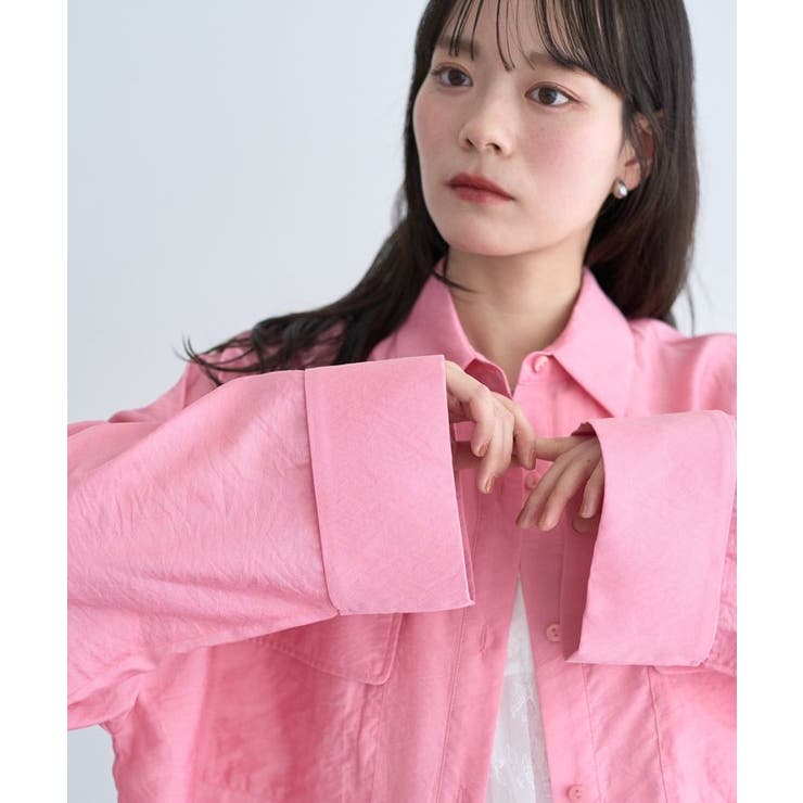 Wポケットシャツ | earth music&ecology  | 詳細画像27 