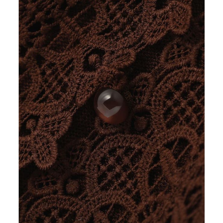 レーストリムシアーニットカーディガン | earth music&ecology  | 詳細画像24 