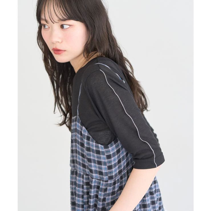 ブラック | ハイショクメロートップス | earth music&ecology 