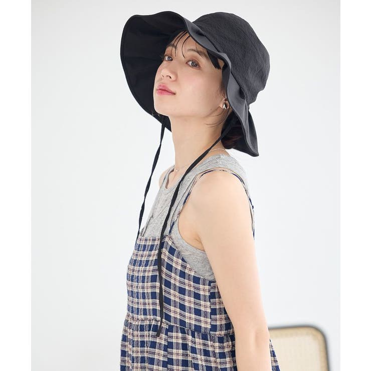 【UVカット】タックハット | earth music&ecology  | 詳細画像12 