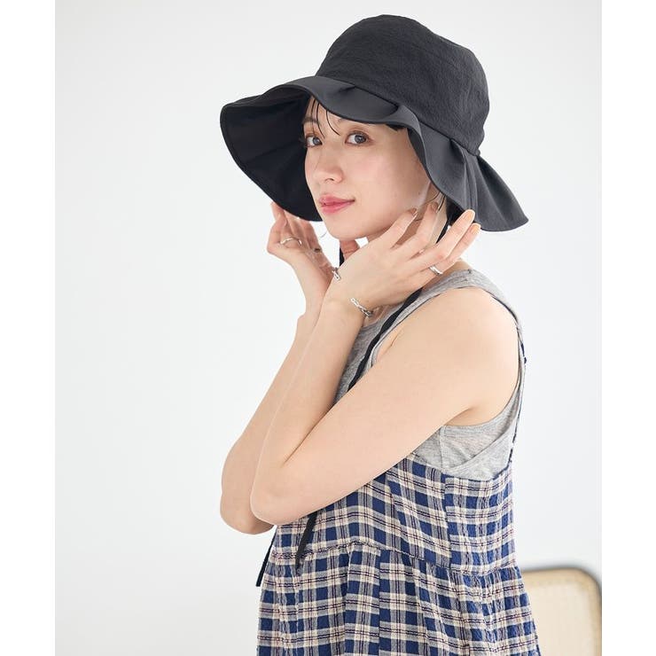 【UVカット】タックハット | earth music&ecology  | 詳細画像13 
