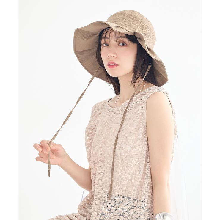 【UVカット】タックハット | earth music&ecology  | 詳細画像2 