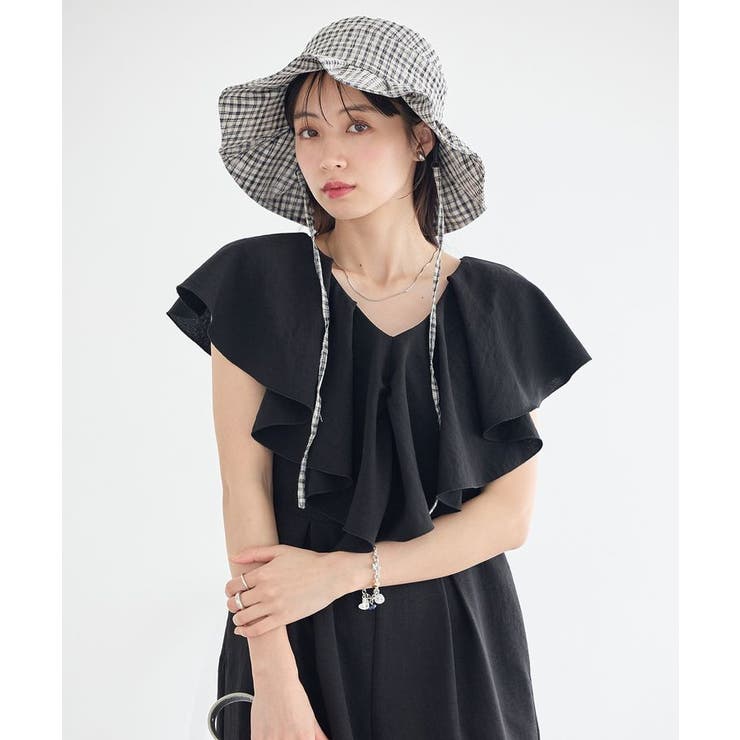 【UVカット】タックハット | earth music&ecology  | 詳細画像9 