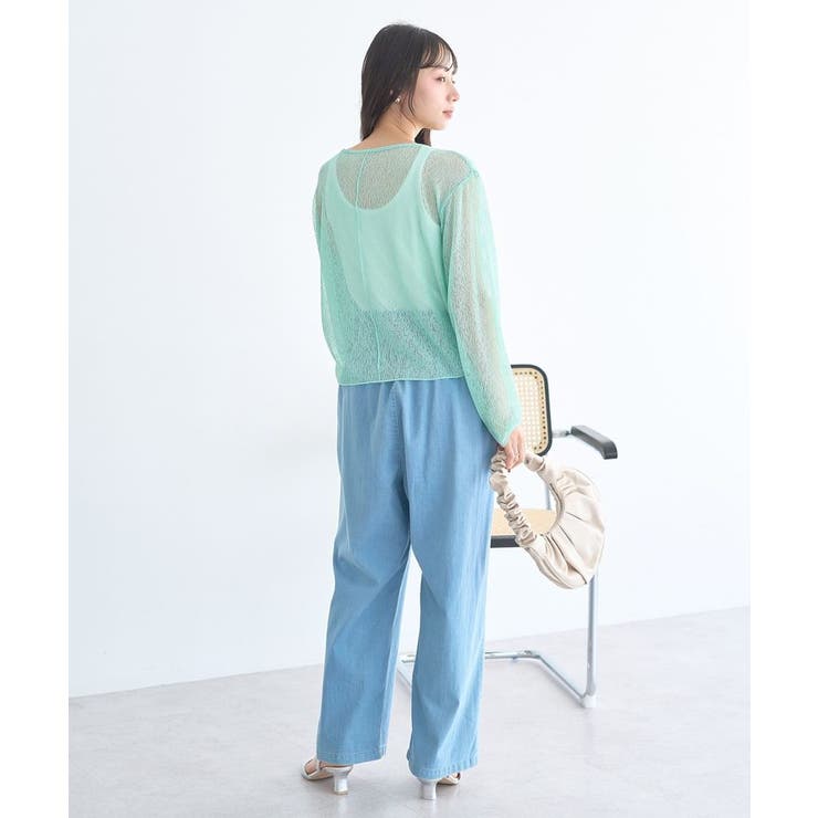 フロントドロストシアープルオーバー | earth music&ecology  | 詳細画像10 