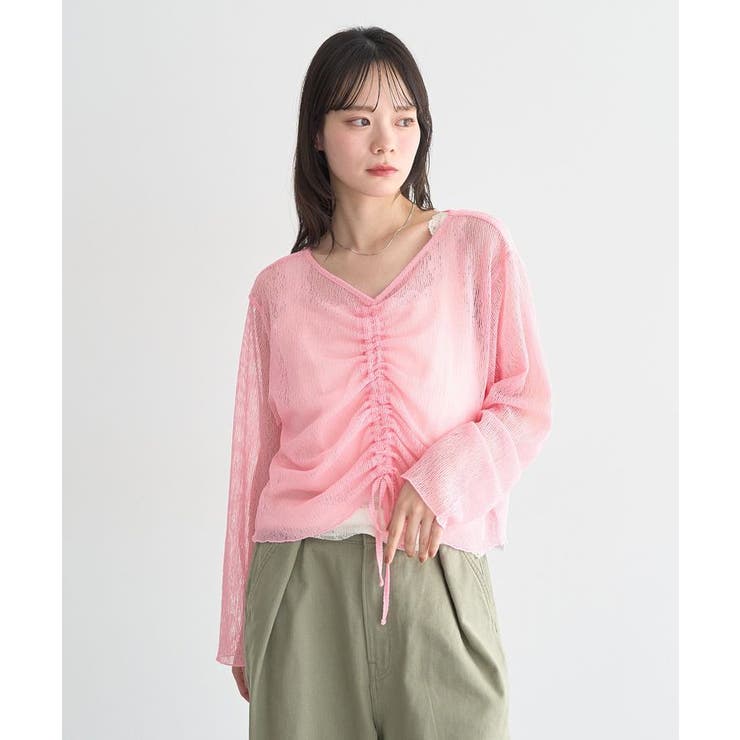 フロントドロストシアープルオーバー | earth music&ecology  | 詳細画像11 