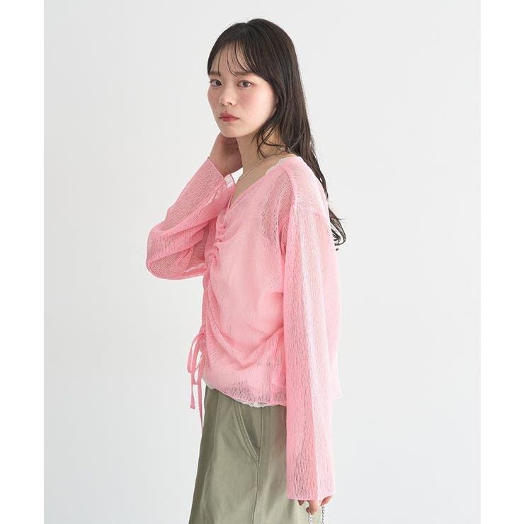 フロントドロストシアープルオーバー | earth music&ecology  | 詳細画像12 