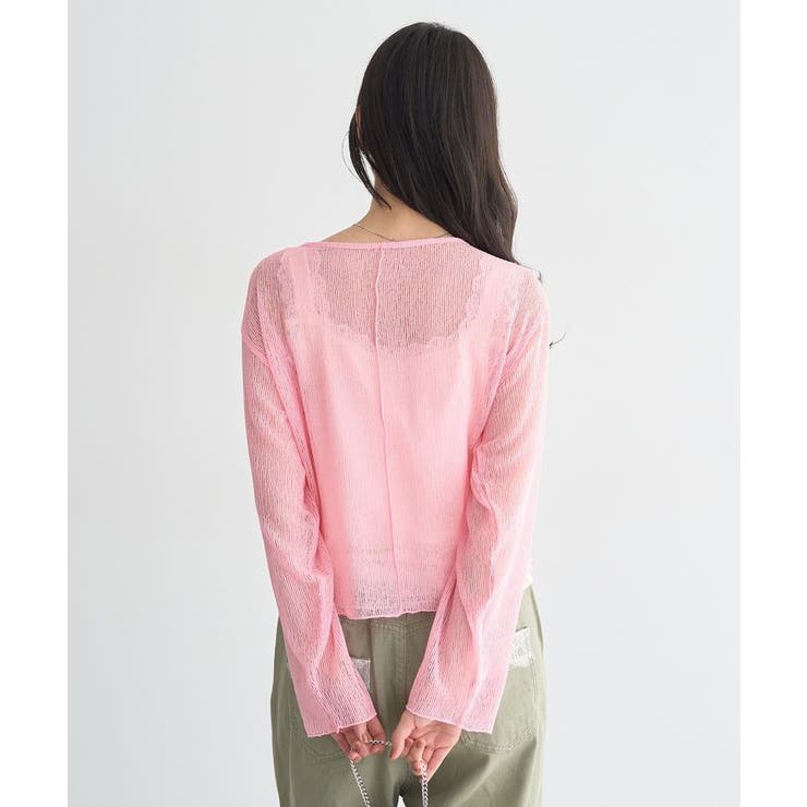 フロントドロストシアープルオーバー | earth music&ecology  | 詳細画像13 