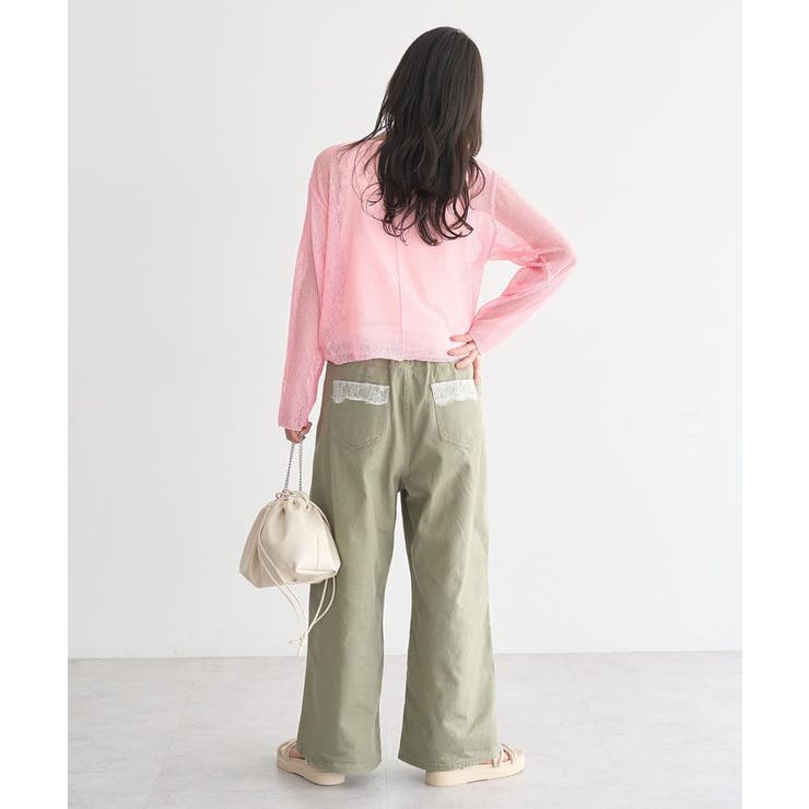 フロントドロストシアープルオーバー | earth music&ecology  | 詳細画像16 