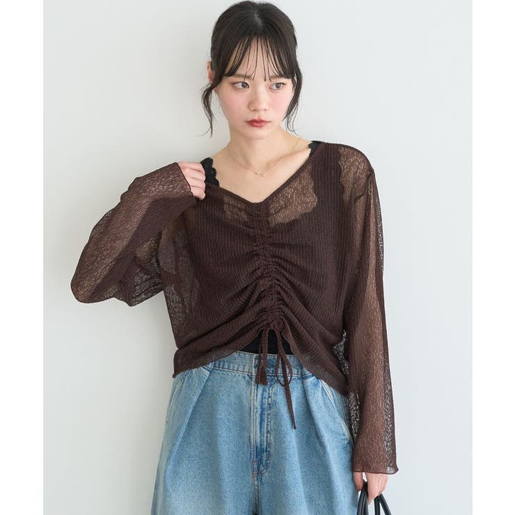 フロントドロストシアープルオーバー | earth music&ecology  | 詳細画像17 