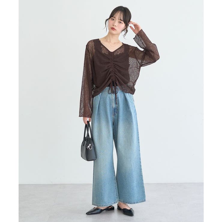 フロントドロストシアープルオーバー | earth music&ecology  | 詳細画像18 