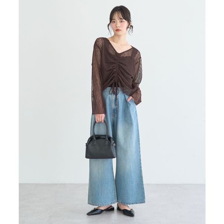 フロントドロストシアープルオーバー | earth music&ecology  | 詳細画像19 