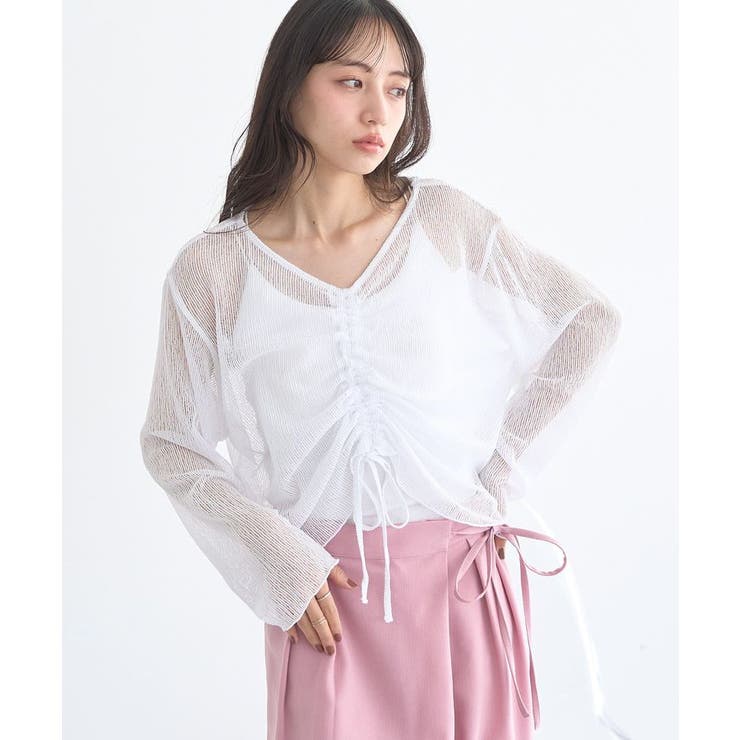 フロントドロストシアープルオーバー | earth music&ecology  | 詳細画像2 