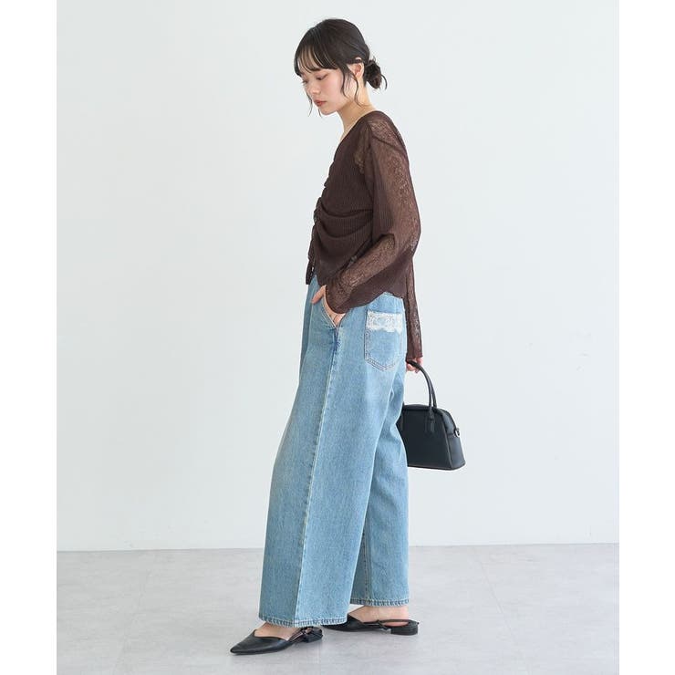 フロントドロストシアープルオーバー | earth music&ecology  | 詳細画像20 