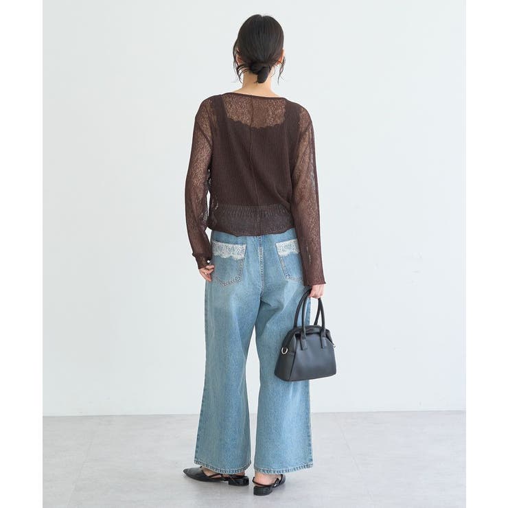 フロントドロストシアープルオーバー | earth music&ecology  | 詳細画像21 