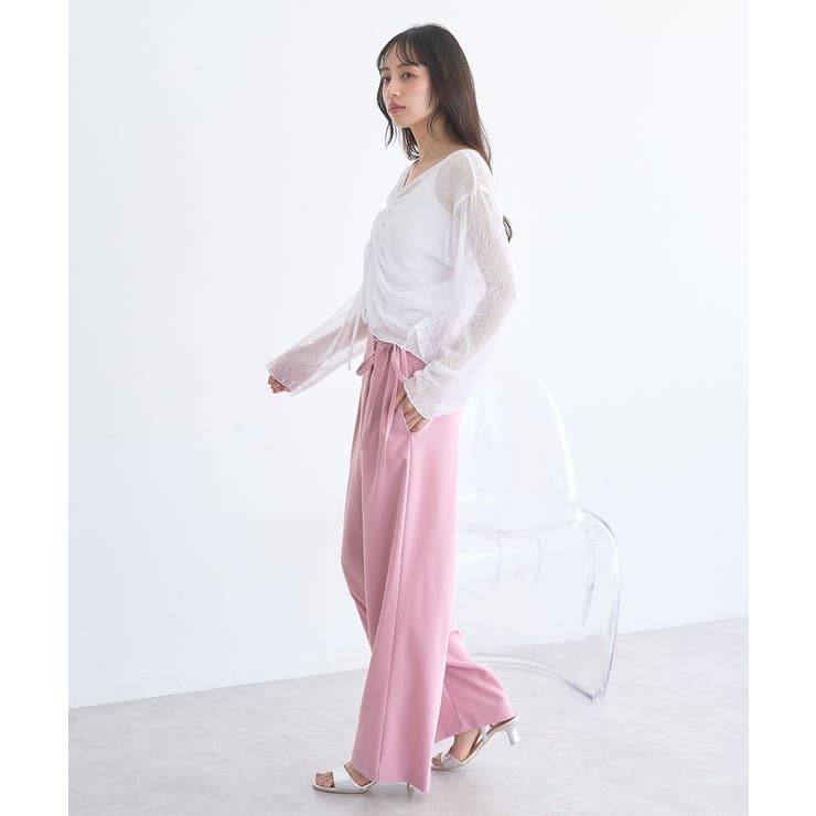 フロントドロストシアープルオーバー | earth music&ecology  | 詳細画像4 