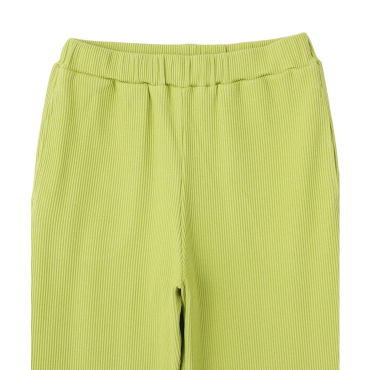 セルフカットリブフレアパンツ | earth music&ecology  | 詳細画像29 