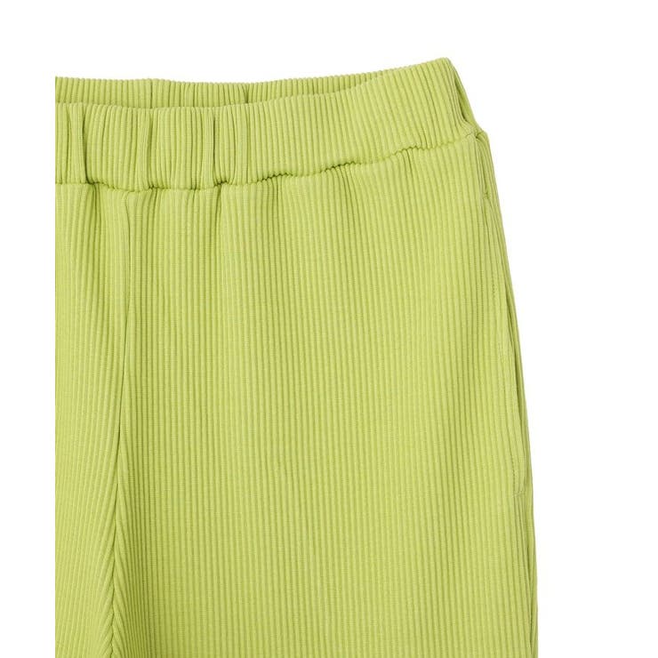 セルフカットリブフレアパンツ | earth music&ecology  | 詳細画像30 