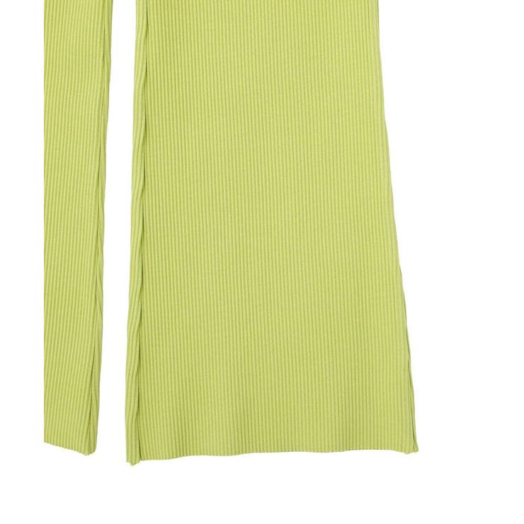 セルフカットリブフレアパンツ | earth music&ecology  | 詳細画像31 