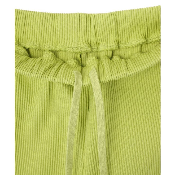 セルフカットリブフレアパンツ | earth music&ecology  | 詳細画像33 