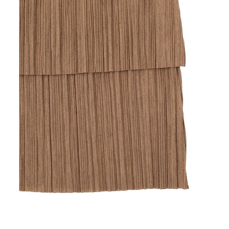 プリーツレイヤードライクスカート | earth music&ecology  | 詳細画像20 