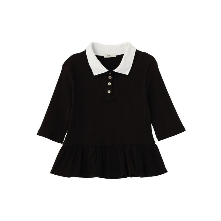 ダブル衿ペプラムプルオーバー | earth music&ecology  | 詳細画像31 