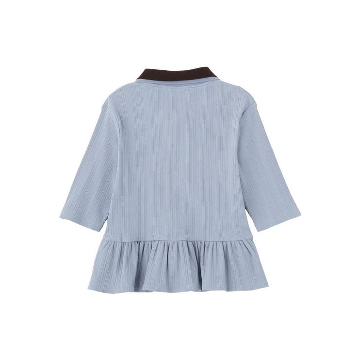 ダブル衿ペプラムプルオーバー | earth music&ecology  | 詳細画像23 