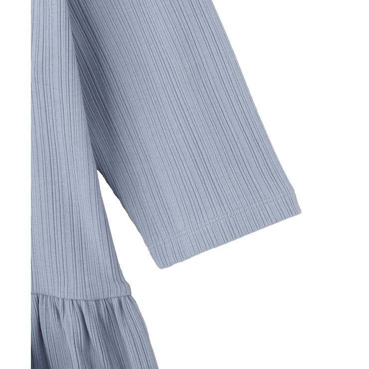 ダブル衿ペプラムプルオーバー | earth music&ecology  | 詳細画像25 