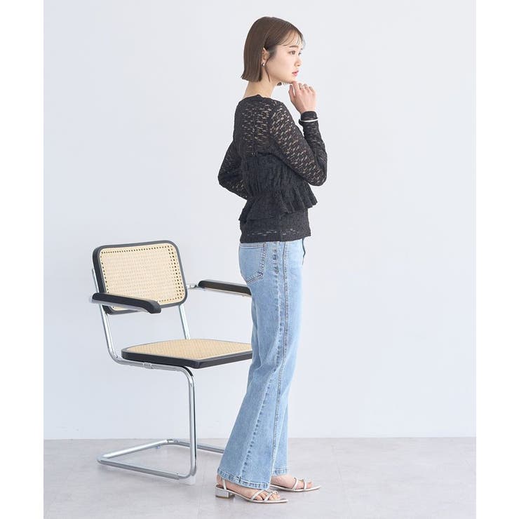 SET2点カットレースプルオーバー＋ビスチェ | earth music&ecology  | 詳細画像6 