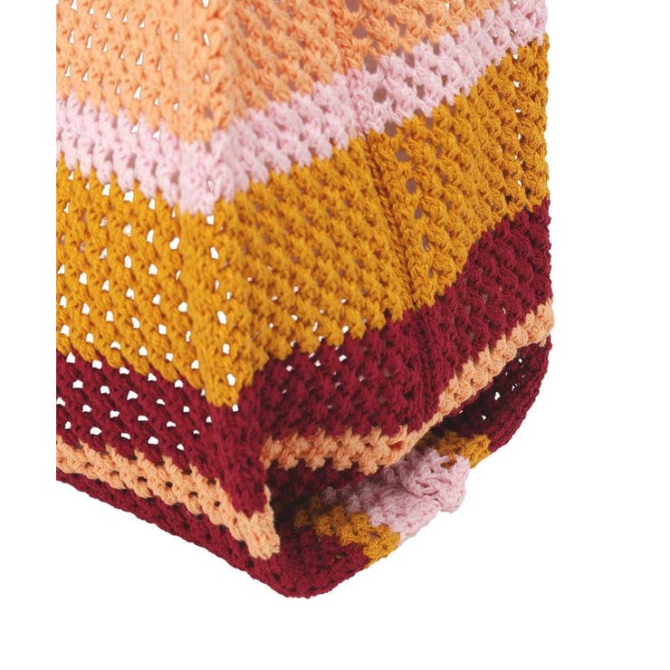 マルチボーダーニットバッグ | earth music&ecology  | 詳細画像10 