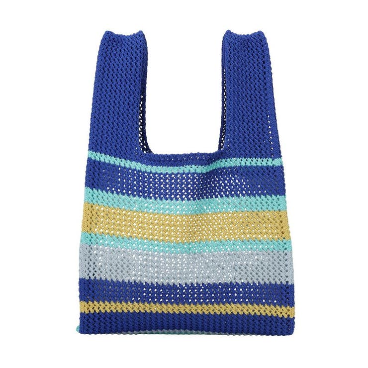 マルチボーダーニットバッグ | earth music&ecology  | 詳細画像13 