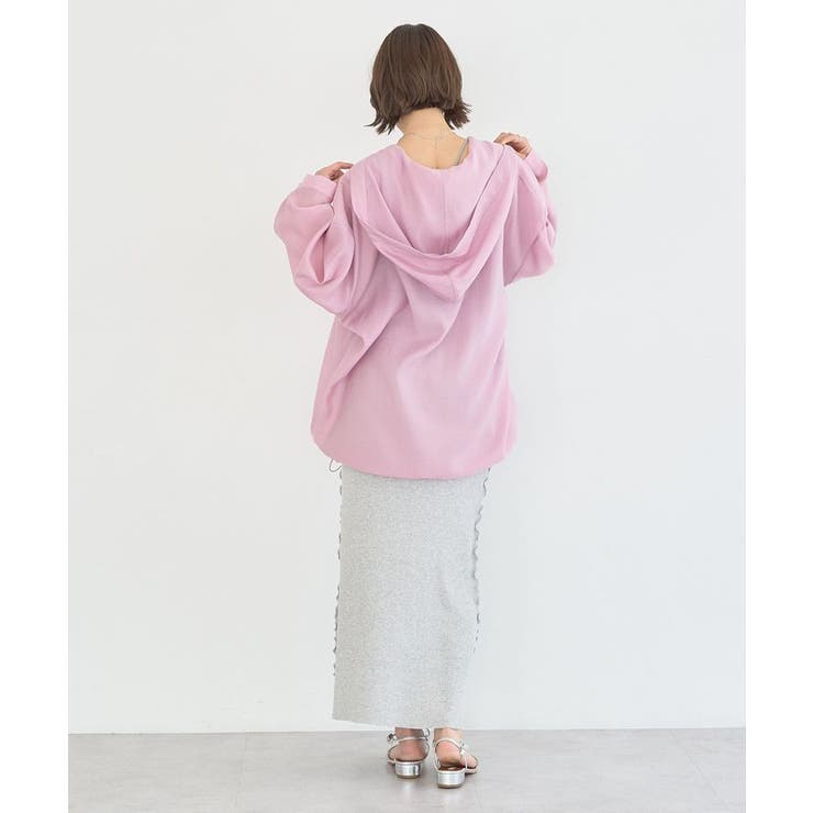 サイドメローリブニットスカート | earth music&ecology  | 詳細画像12 