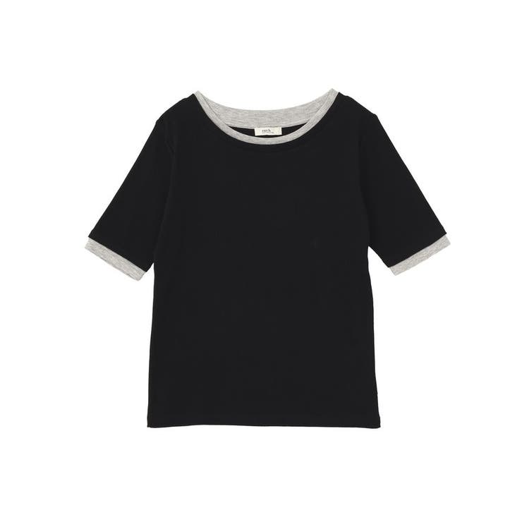 レイヤードライクバイカラープルオーバー | earth music&ecology  | 詳細画像40 