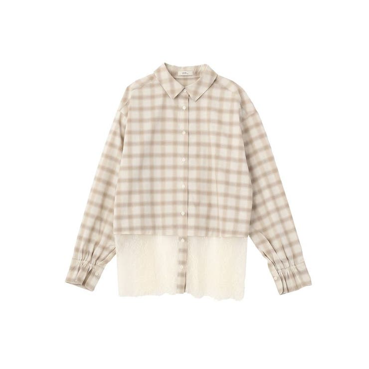 適ON レースヘムシャツ | earth music&ecology  | 詳細画像18 