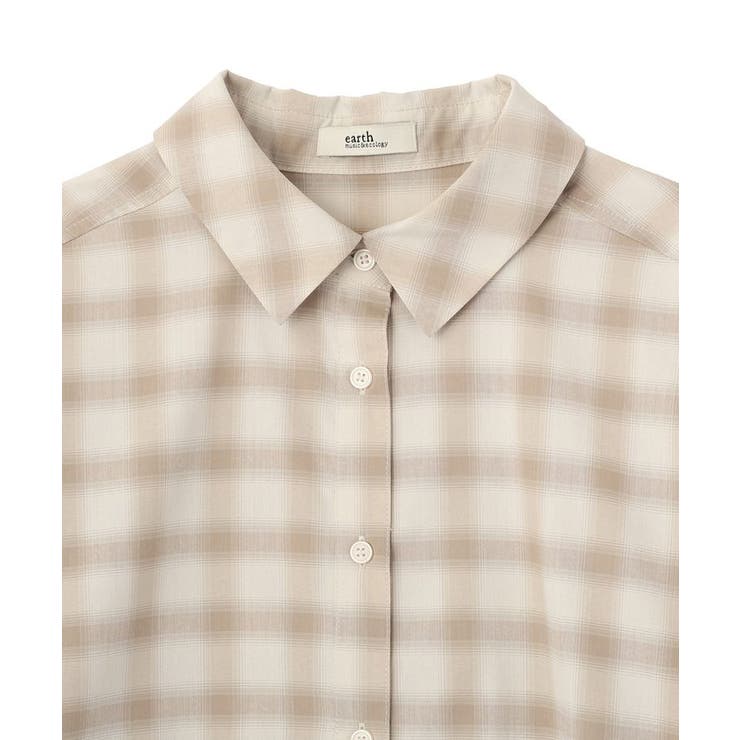 適ON レースヘムシャツ | earth music&ecology  | 詳細画像20 