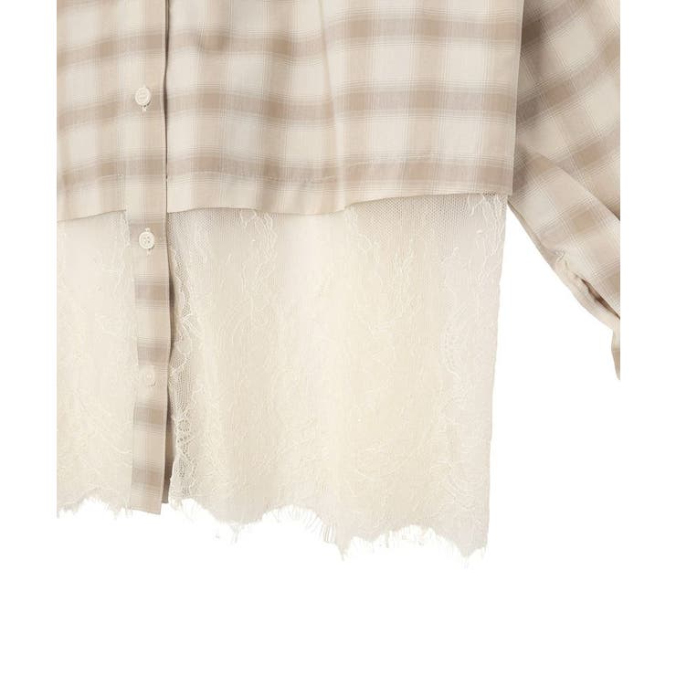 適ON レースヘムシャツ | earth music&ecology  | 詳細画像22 