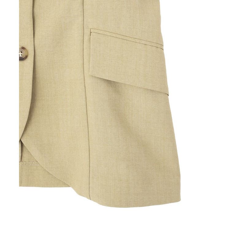 【セットアップ対応】フラップボタンビスチェ | earth music&ecology  | 詳細画像19 