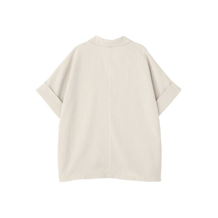 【セットアップ対応】リネンライクダブルジャケット | earth music&ecology  | 詳細画像35 