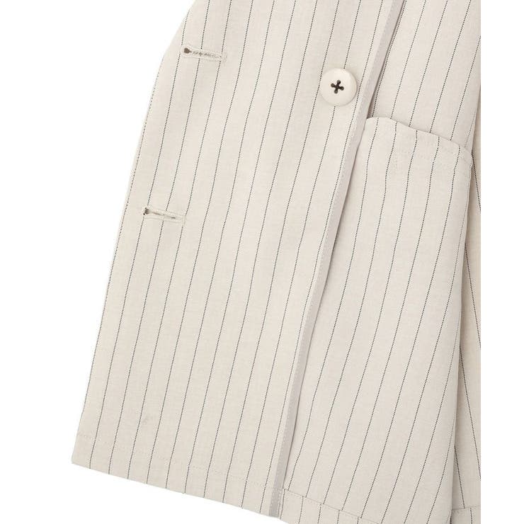 【セットアップ対応】リネンライクダブルジャケット | earth music&ecology  | 詳細画像39 