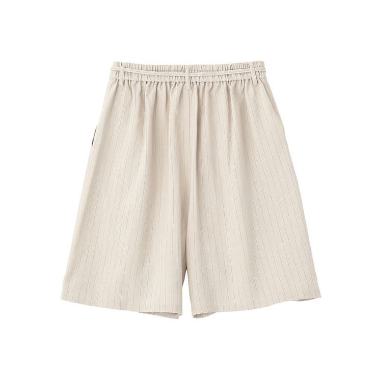 【セットアップ対応】ウエストリボンバミューダパンツ | earth music&ecology  | 詳細画像20 