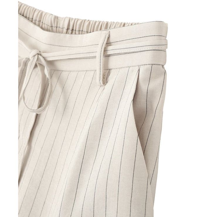 【セットアップ対応】ウエストリボンバミューダパンツ | earth music&ecology  | 詳細画像24 