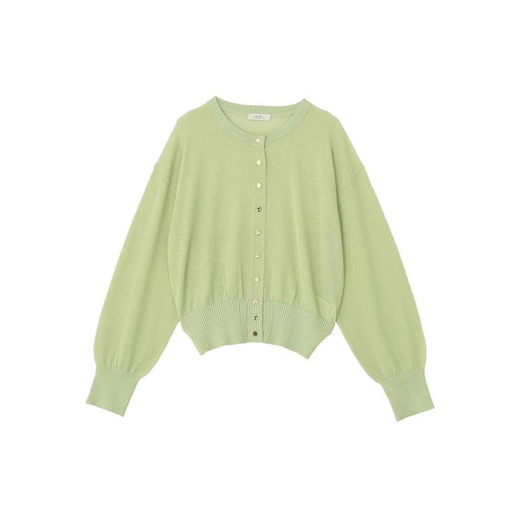 【接触冷感】ボタンアソートクルーネックカーディガン | earth music&ecology  | 詳細画像49 