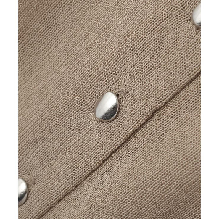 【接触冷感】ボタンアソートクルーネックカーディガン | earth music&ecology  | 詳細画像41 