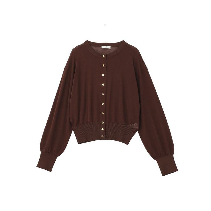 【接触冷感】ボタンアソートクルーネックカーディガン | earth music&ecology  | 詳細画像48 