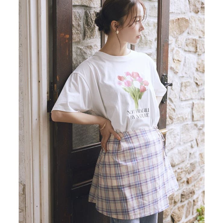 SET2点エプロンライクビスチェ＋シャツ | earth music&ecology  | 詳細画像27 